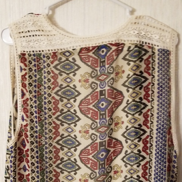 Womens high low vest - Picture 4 of 5